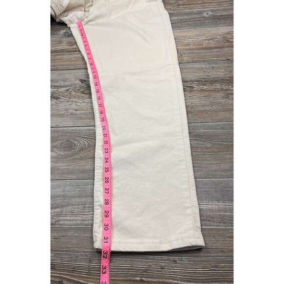 Lands' End Beige Corduroy Pants Men's 5 Pocket Stretch 36 x 31.5 Preppy - Picture 12 of 12